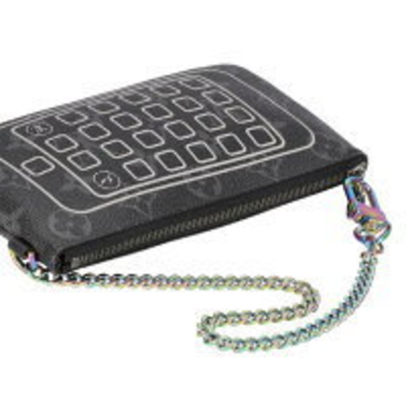 LOUIS VUITTON I PHONE pouch Hiroshi Fujiwara Eclipse - Picture 4 of 5